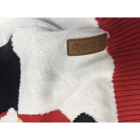 Tipsy Elves Ugly Christmas Sweater Unisex Size L. (1409) - Picture 6 of 8